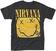 T-Shirt Nirvana T-Shirt Box Happy Face Male Black L