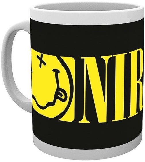 Musiciens dans la cuisine Nirvana Tongue Une tasse Yellow