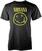 Skjorte Nirvana Skjorte Happy Face Logo Black M
