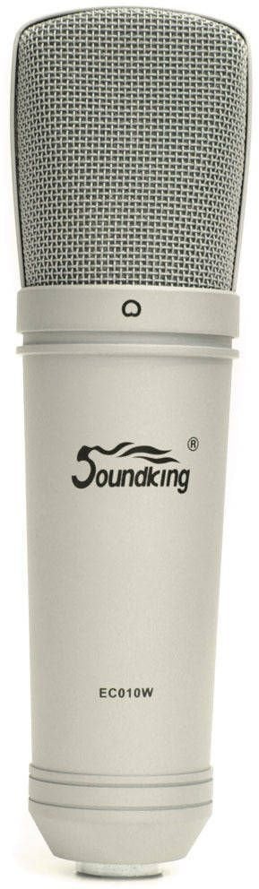 Microphone à condensateur pour studio Soundking EC 010 W Microphone à condensateur pour studio