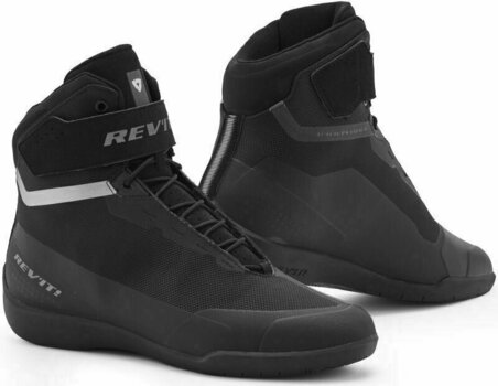 Motoristični čevlji Rev'it! Mission Black 42 Motoristični čevlji - 1