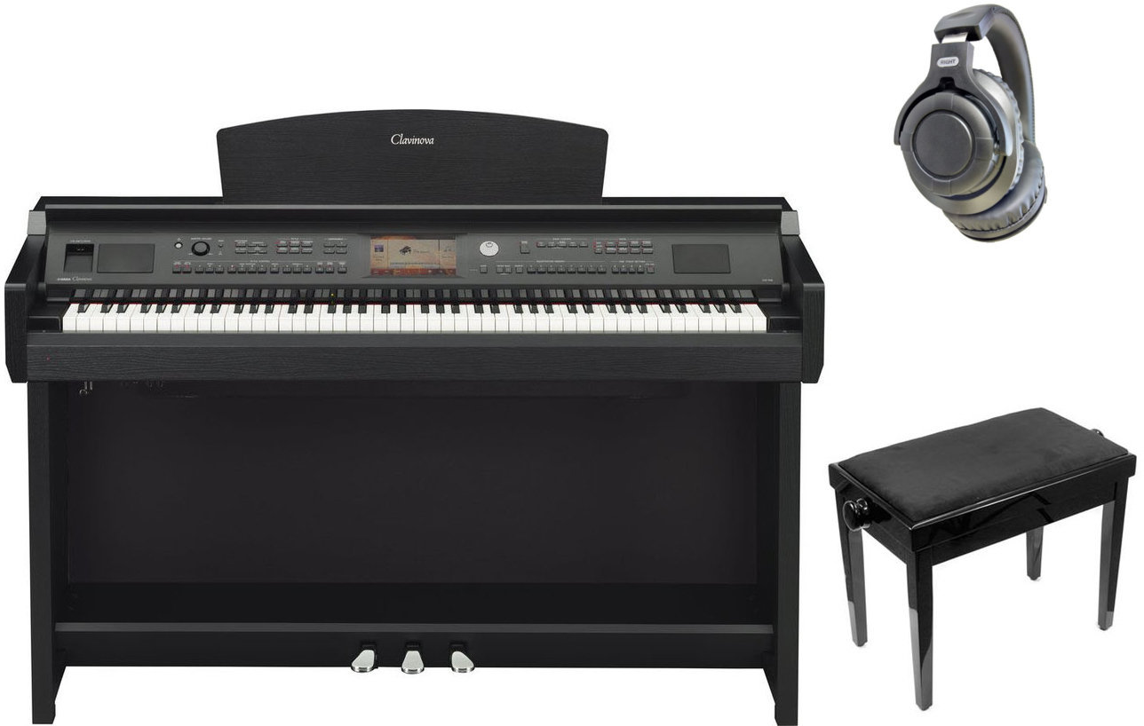 Piano digital Yamaha CVP 705 B SET Negro Piano digital