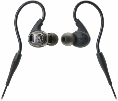 Slušalke za v uho Audio-Technica ATH-SPORT3BK - 1