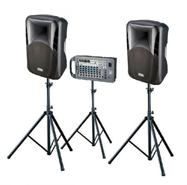 Batteriebetriebenes PA-System Soundking PAP10 with Stands