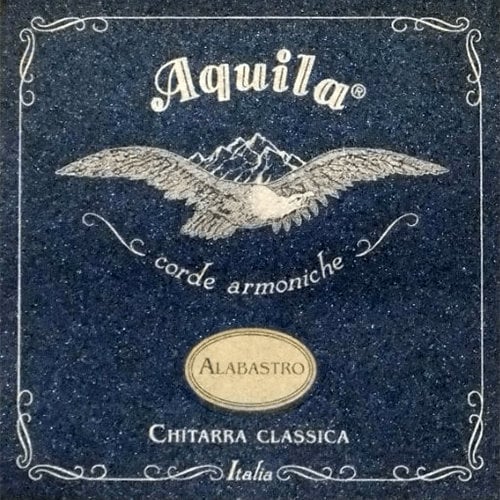 Nylonové struny pre klasickú gitaru Aquila AS-20C Alabastro Nylgut Superior