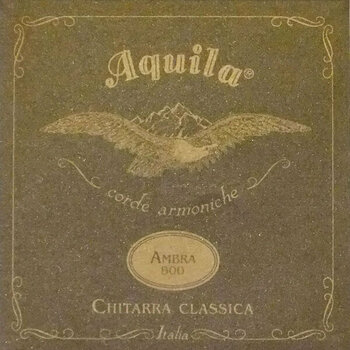 Nylon Konzertgitarren Saiten Aquila A8-82C Ambra 800 Nylgut Normal - 1