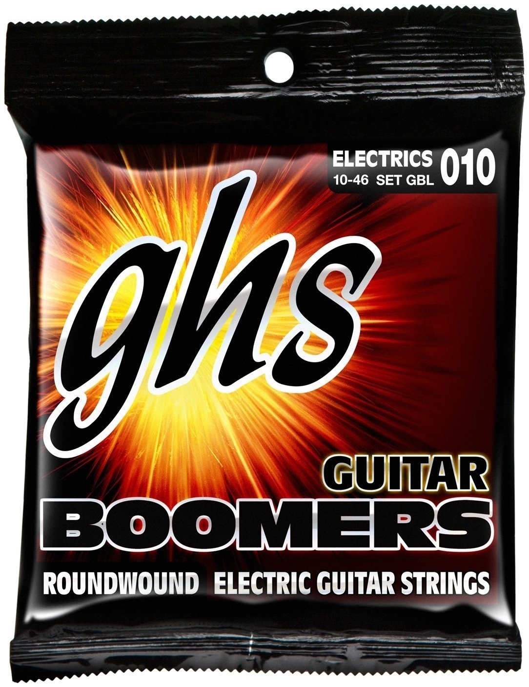 Struny pre elektrickú gitaru GHS Boomers Roundwound 10-46
