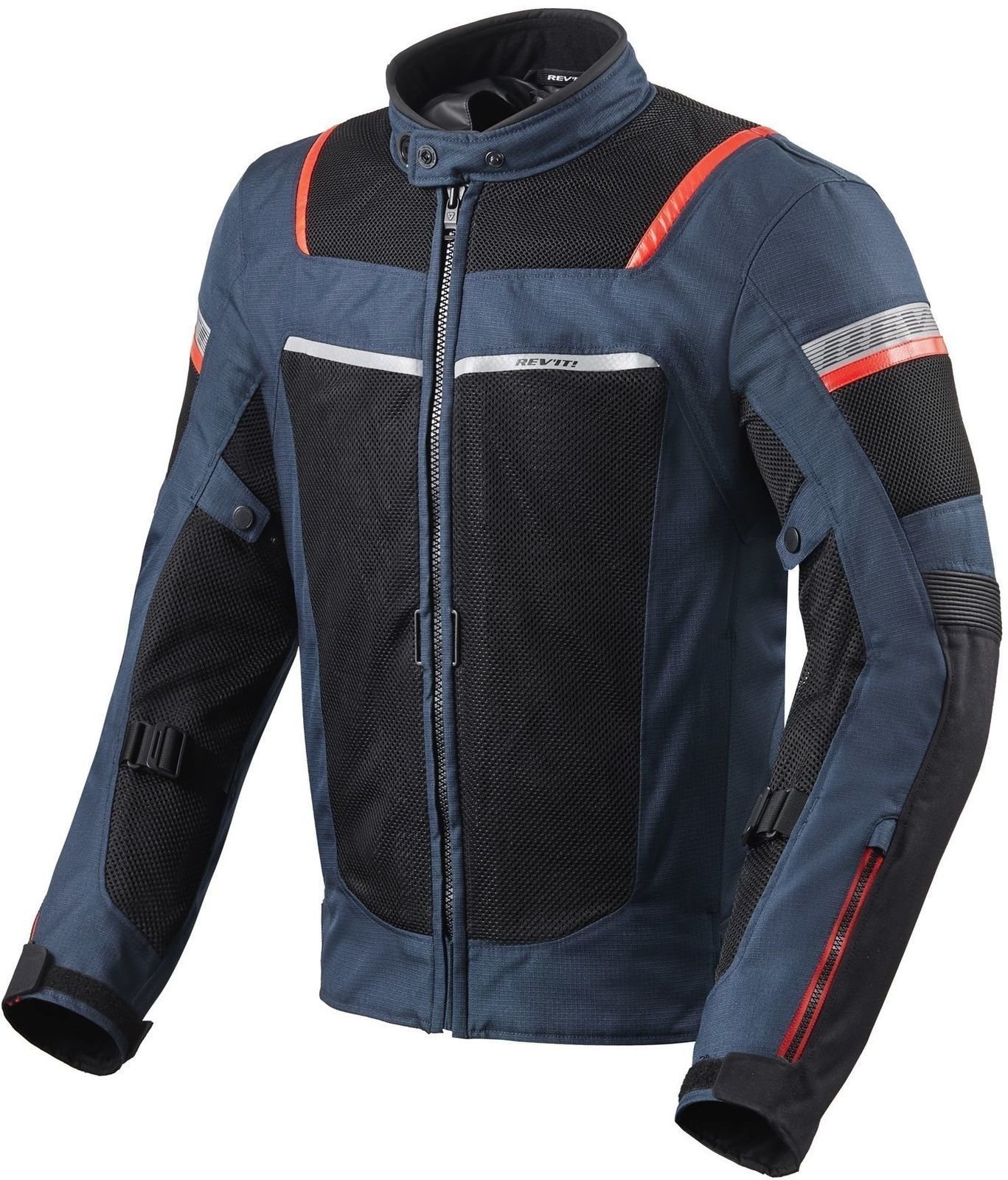 Textile Jacket Rev'it! Tornado 3 Dark Blue/Black XL Textile Jacket