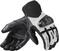 Motorcycle Gloves Rev'it! Prime Black/White 2XL Motorcycle Gloves
