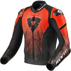 Rev'it! Jacket Quantum Black/Neon Red 52 Rev'it! Jacket Quantum Black/Neon Red 52