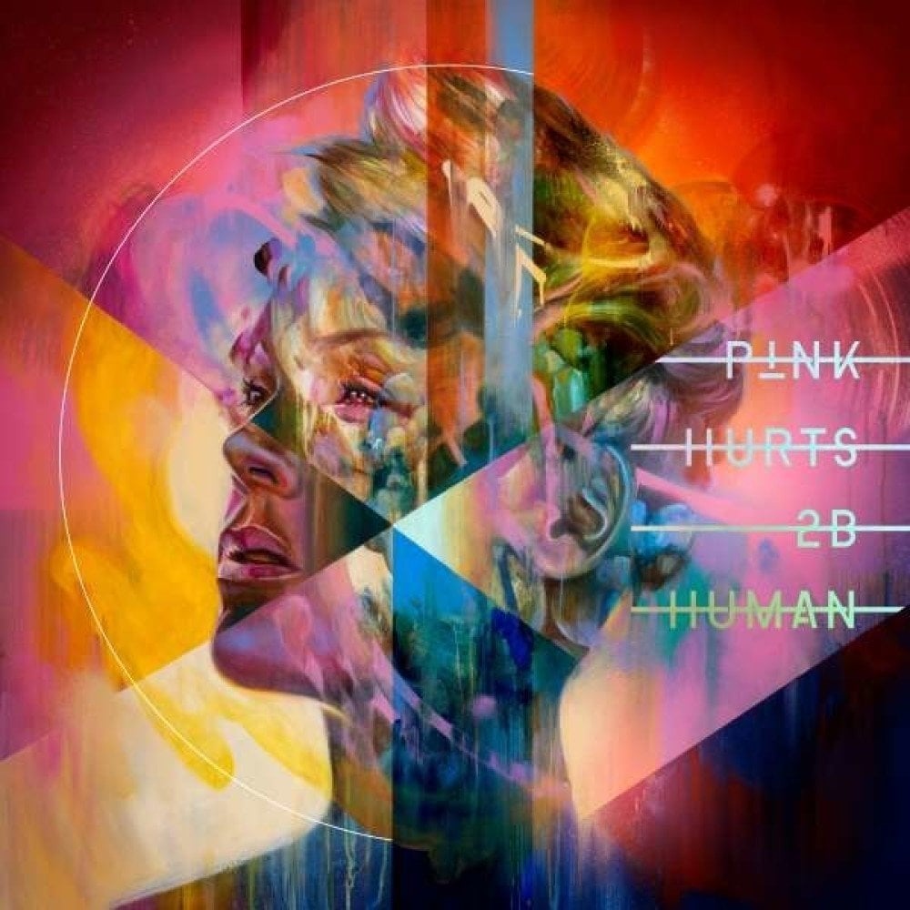 Vinylskiva Pink - Hurts 2b Human (Rainbowprint Sleeve) (2 LP)