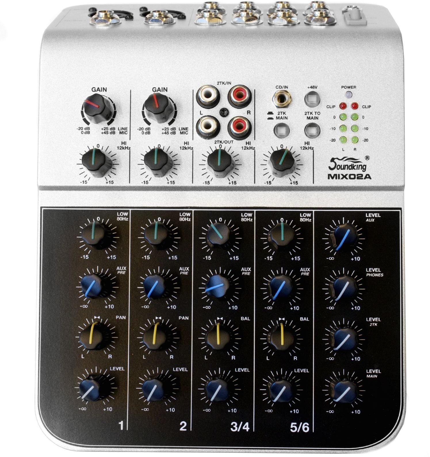 Table de mixage analogique Soundking MIX02A
