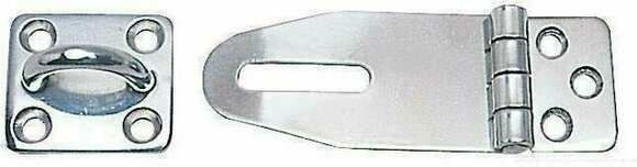 Lodní kování Osculati Heavy duty Hasp & Staple mirror polished Stainless Steel 33x87mm - 1