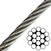 Въжета от неръждаема стомана Talamex Wire Rope Stainless Steel AISI316 1x19 - 5 mm