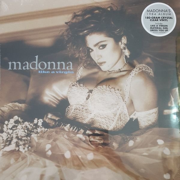 LP Madonna - Like A Virgin (Clear Vinyl Album) LP