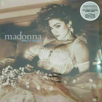Vinyl Record Madonna - Like A Virgin (Clear Vinyl Album) LP - 1