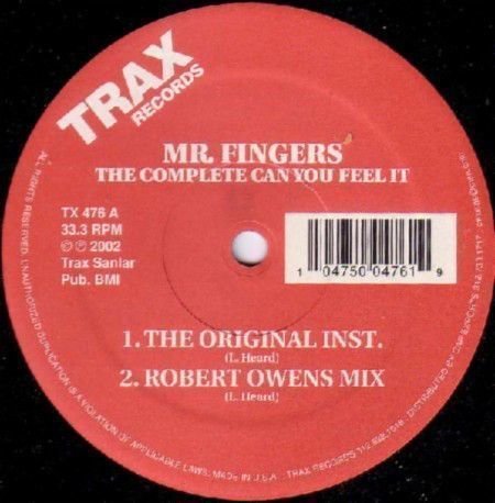 Schallplatte Mr. Fingers - The Complete Can You Feel It (LP)