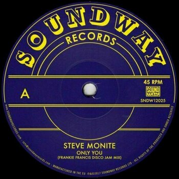 Vinyl Record Steve Monite - Only You / Hafi Deo (with Tabu Ley Rochereau) (LP) - 1