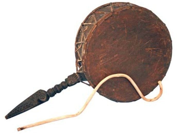Τύμπανο Χειρός Terre Jhangri - Tibetian Shaman Drum