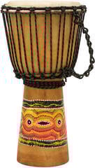 Djembe Terre Beginner Paint 50 cm Natural/Paint 9" Djembe