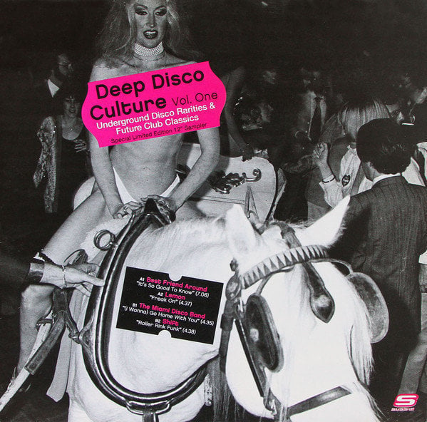 LP Various Artists - Deep Disco Culture Vol. One (Underground Disco Rarities & Future Club Classics) (12" LP)