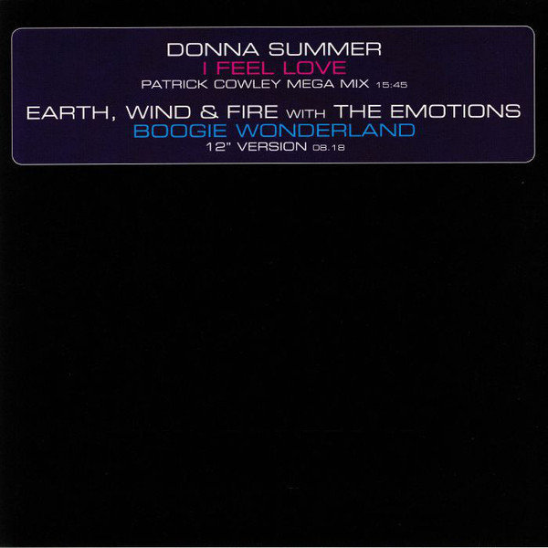 Vinyl Record Donna Summer - I Feel Love / Boogie Wonderland (feat. Earth, Wind & Fire with The Emotions) (12" LP)