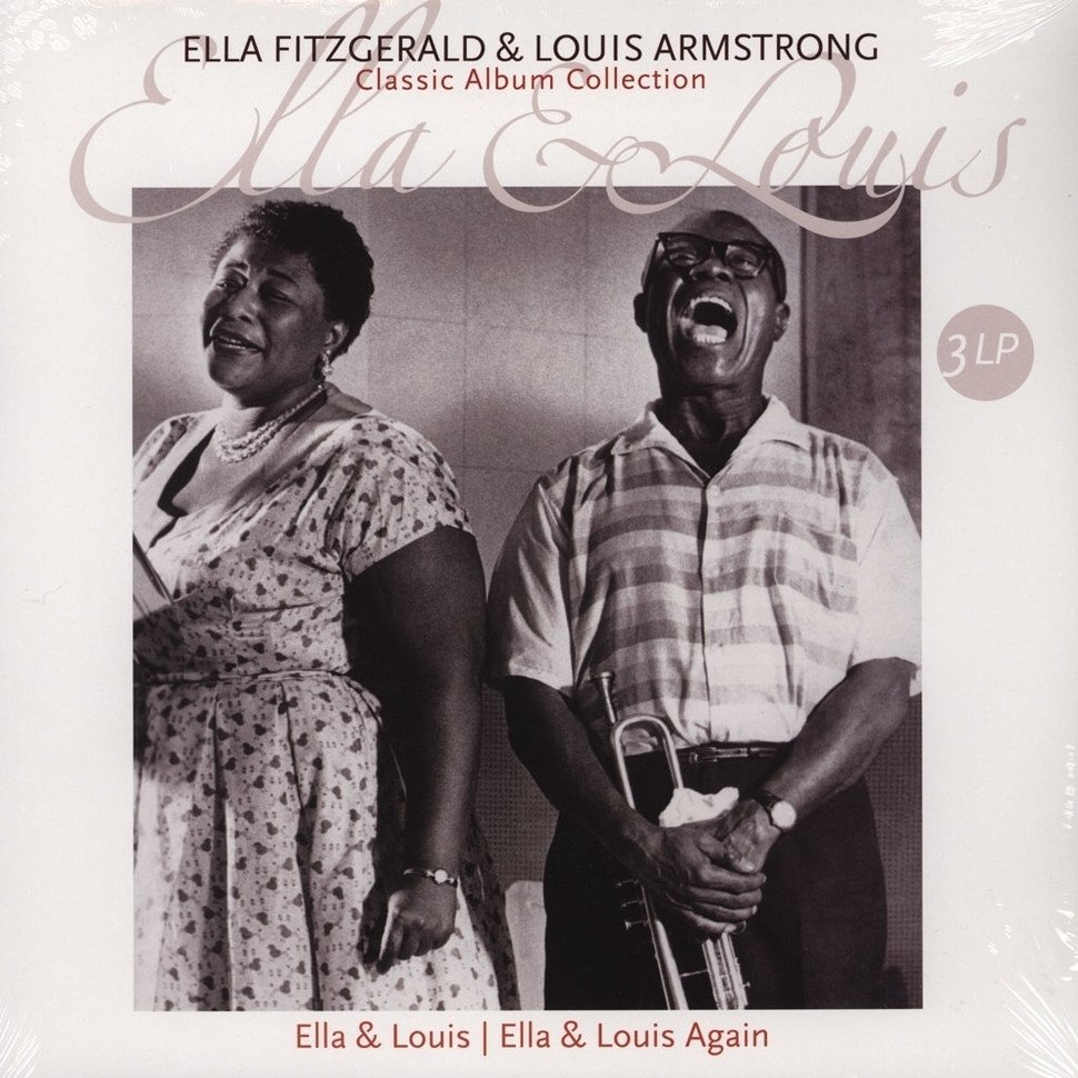 Vinylskiva Louis Armstrong - Classic Album Collection ( as Ella Fitzgerald & Louis Armstrong) (3 LP)