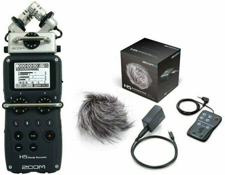 Bärbar digital inspelare Zoom H5 SET Svart - 1