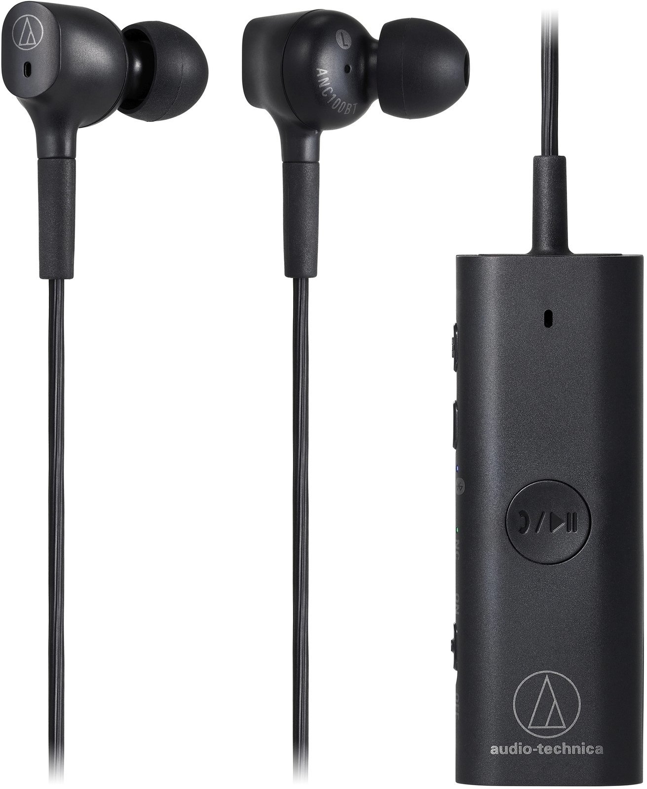 Bezprzewodowe słuchawki douszne Audio-Technica ATH-ANC100BT Czarny