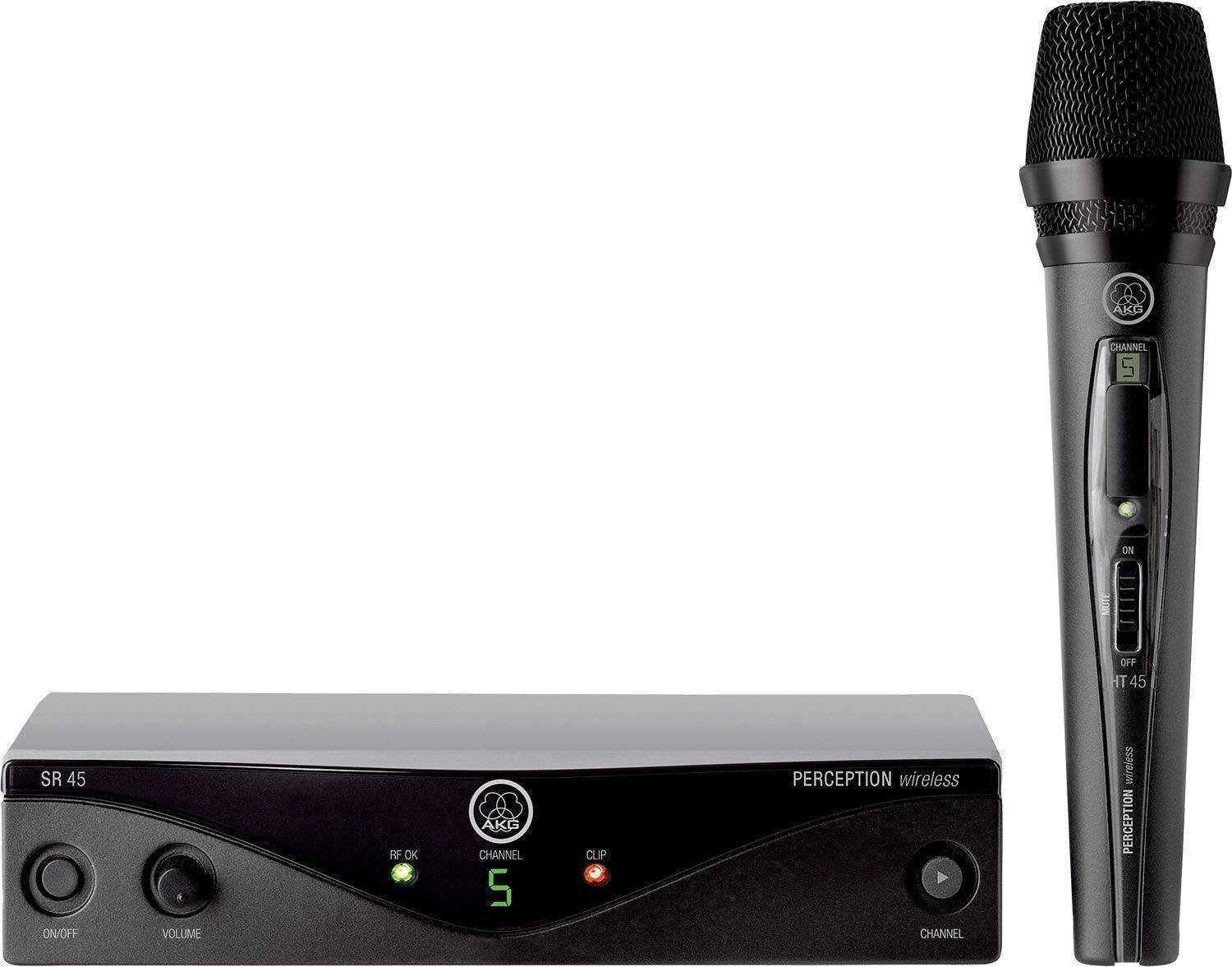 Wireless Handheld Microphone Set AKG WMS45 Vocal Set Perception A A