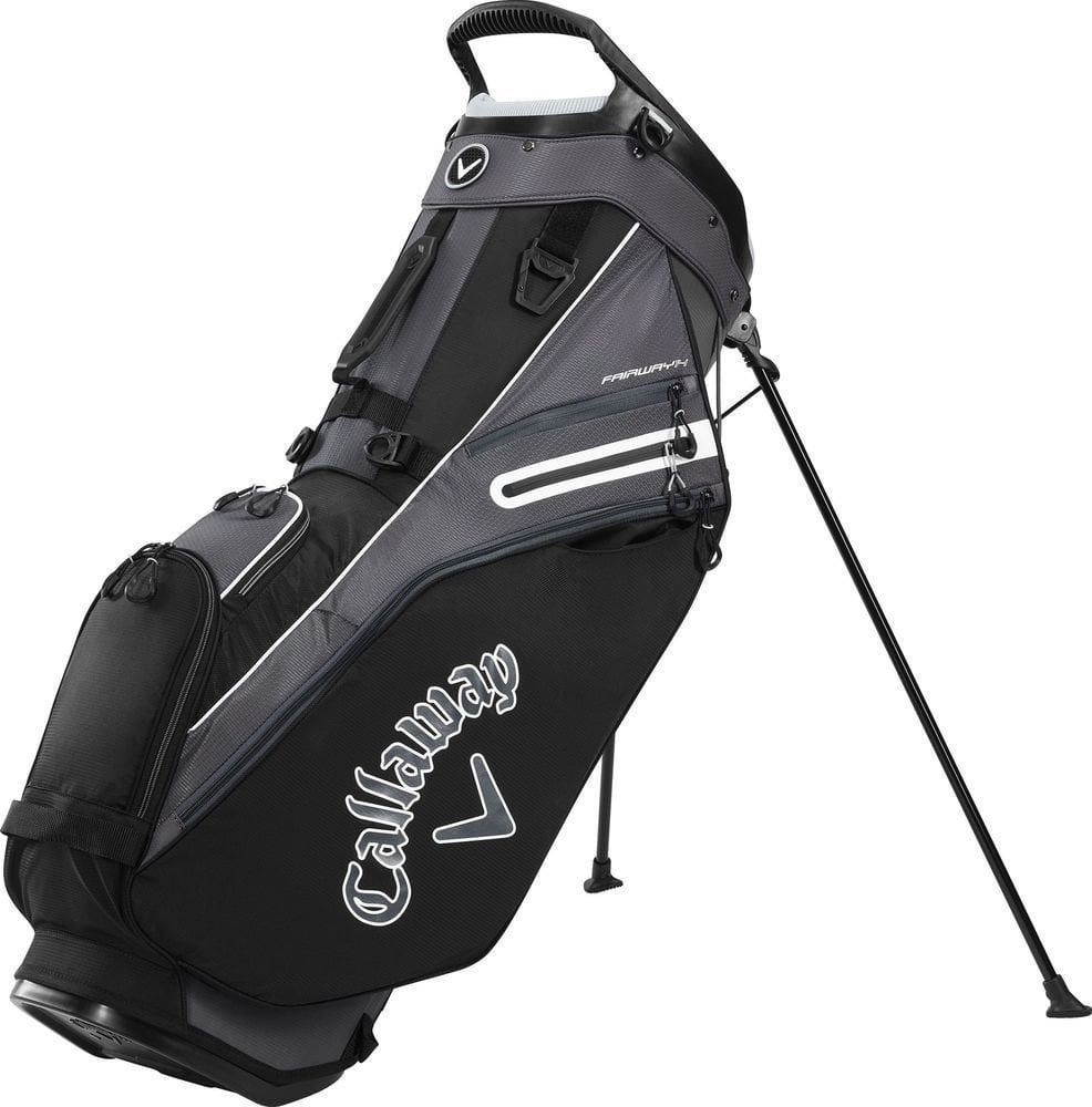 Borsa da golf Stand Bag Callaway Fairway 14 Black/Charcoal/Silver Borsa da golf Stand Bag