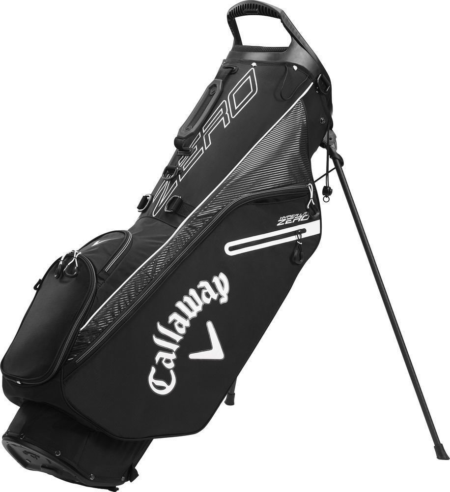 Borsa da golf Stand Bag Callaway Hyper Lite Zero Nero-Silver Borsa da golf Stand Bag