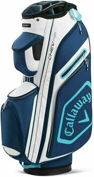 Golfbag Callaway Chev 14+ White/Navy/Light Blue Golfbag - 1