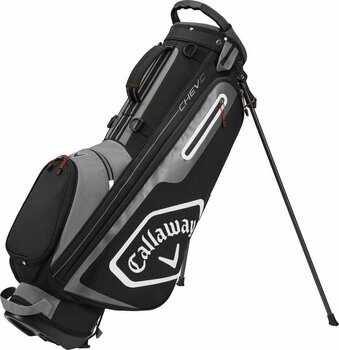 Golfbag Callaway Chev C Charcoal/Black/White Golfbag - 1