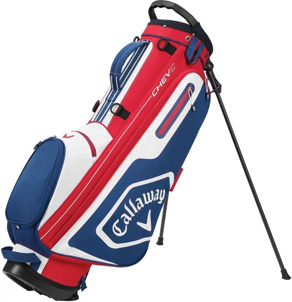 Golf torba Stand Bag Callaway Chev C Red/Navy/White Golf torba Stand Bag