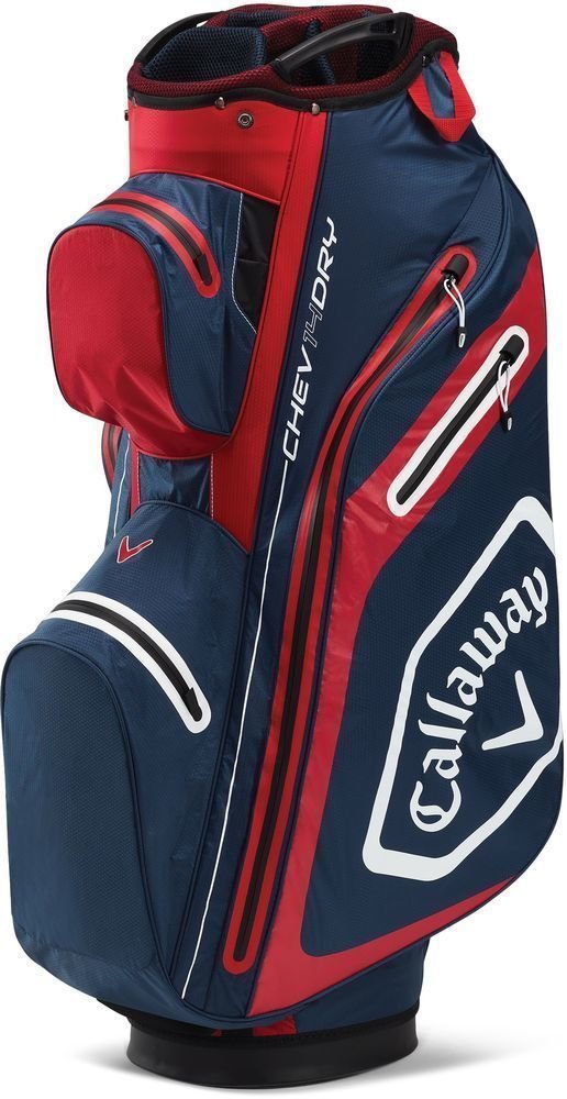 Golf torba Cart Bag Callaway Chev Dry 14 Navy/Red/White Golf torba Cart Bag