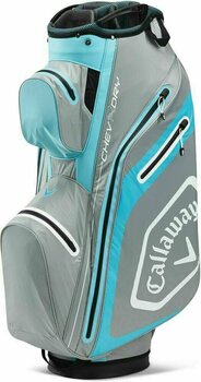 Golfbag Callaway Chev Dry 14 Silver/Lite Blue/White Golfbag - 1