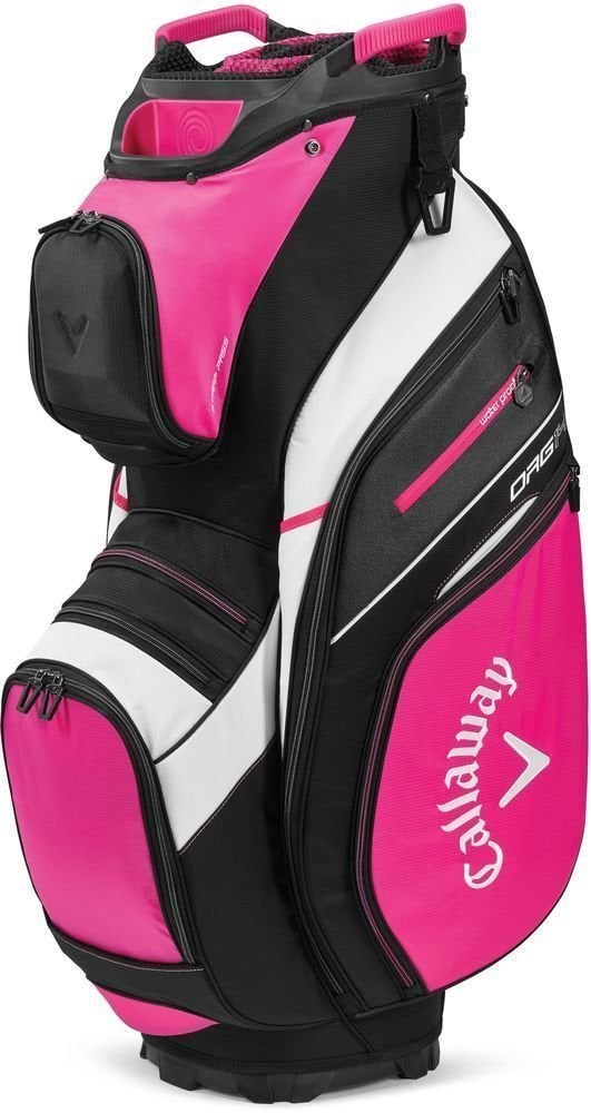 Saco de golfe Callaway Org 14 Pink/Black/White Saco de golfe