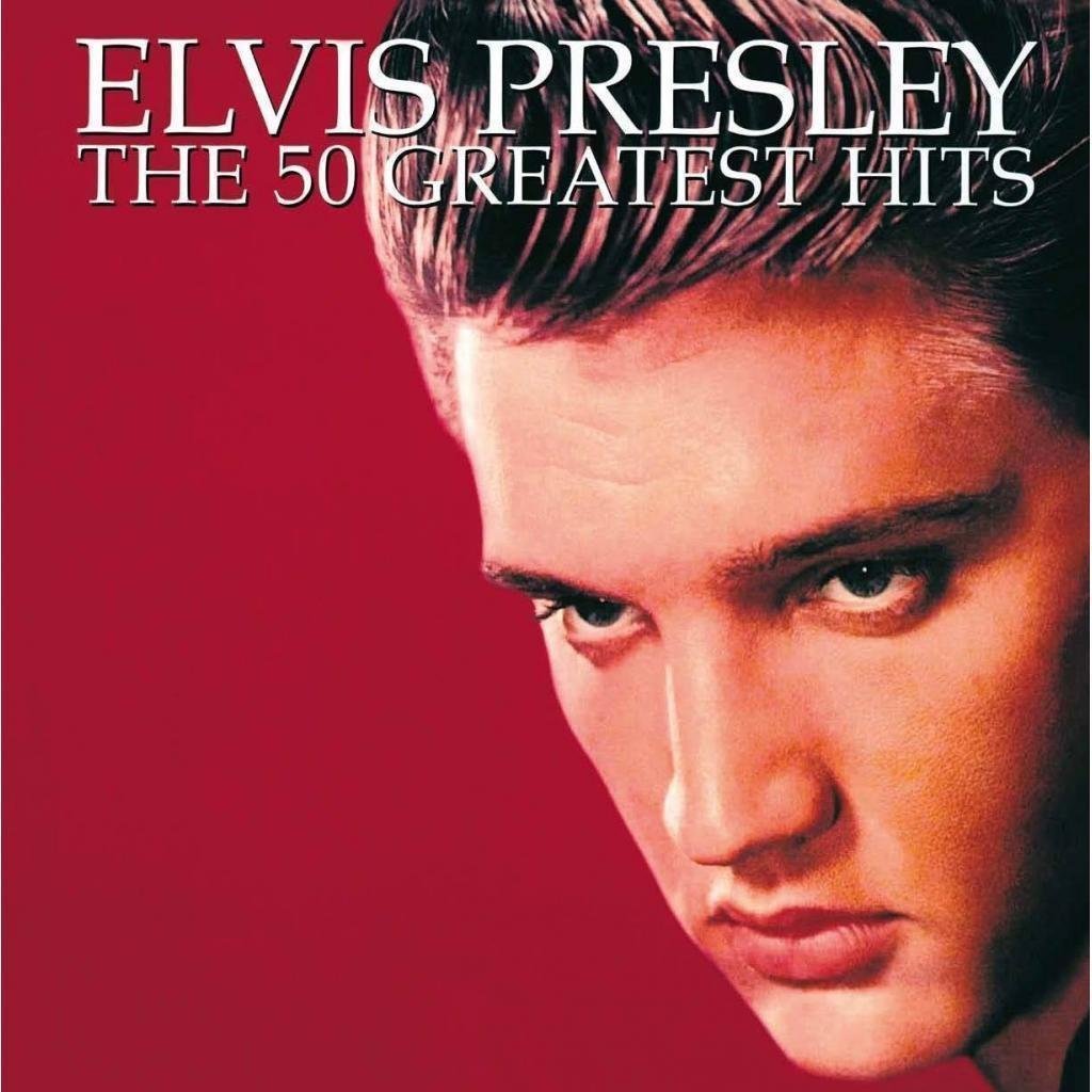 Disque vinyle Elvis Presley - 50 Greatest Hits (3 LP) (Déjà utilisé)