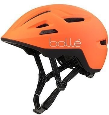 Cyklistická helma Bollé Stance Matte Hi-Vis Orange L Cyklistická helma