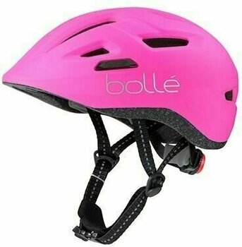 Dětská cyklistická helma Bollé Stance Jr Matte Hi-Vis Pink 51-55 Dětská cyklistická helma - 1