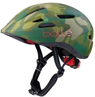 Dětská cyklistická helma Bollé Stance Jr Matte Camo 47-51 Dětská cyklistická helma