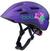 Otroška kolesarska čelada Bollé Stance Jr Matte Purple Flower 51-55 Otroška kolesarska čelada