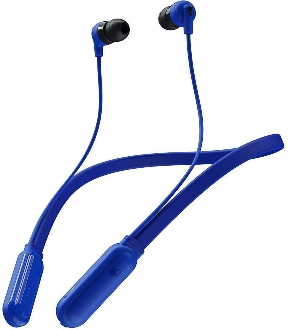Trådløse on-ear hovedtelefoner Skullcandy INK´D + Wireless Earbuds Cobalt Blue