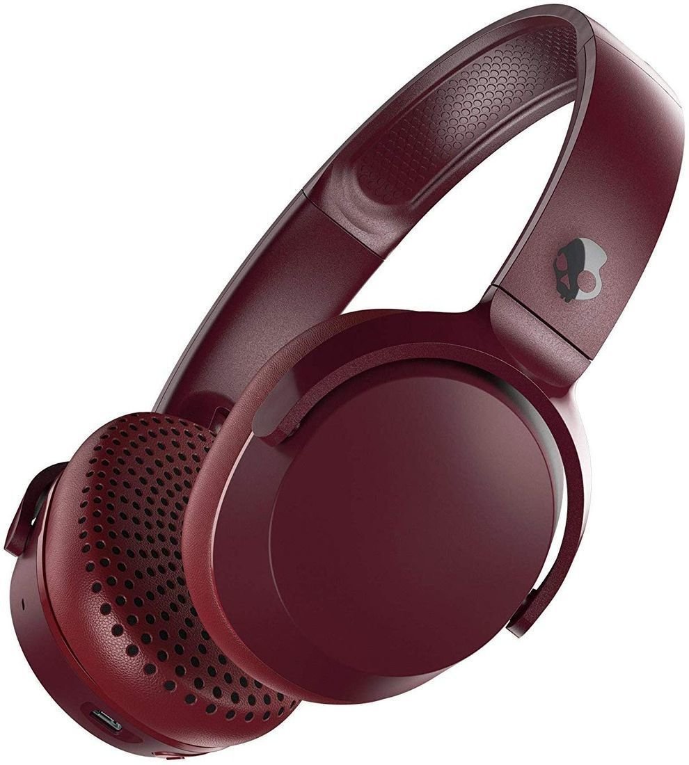 Безжични On-ear слушалки Skullcandy Riff Wireless Moab Red Black