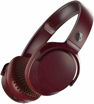 Bezdrátová sluchátka na uši Skullcandy Riff Wireless Moab Red Black - 1