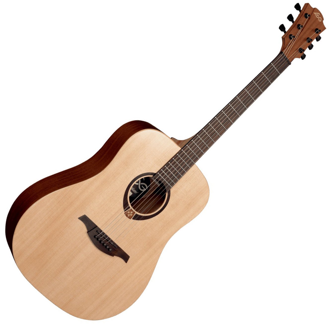 Guitare acoustique LAG Tramontane T70D Natural Satin (Endommagé)