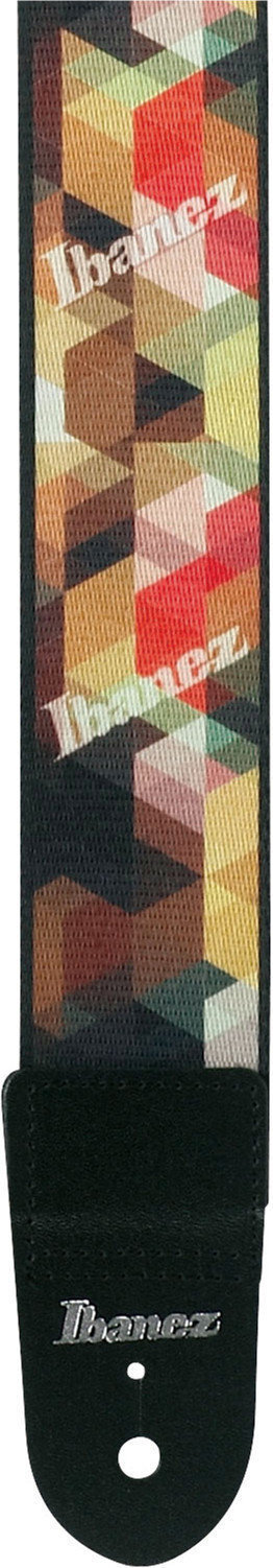 Textilgurte für Gitarren Ibanez GSD50-P11 Guitar Strap Colorful Cubic