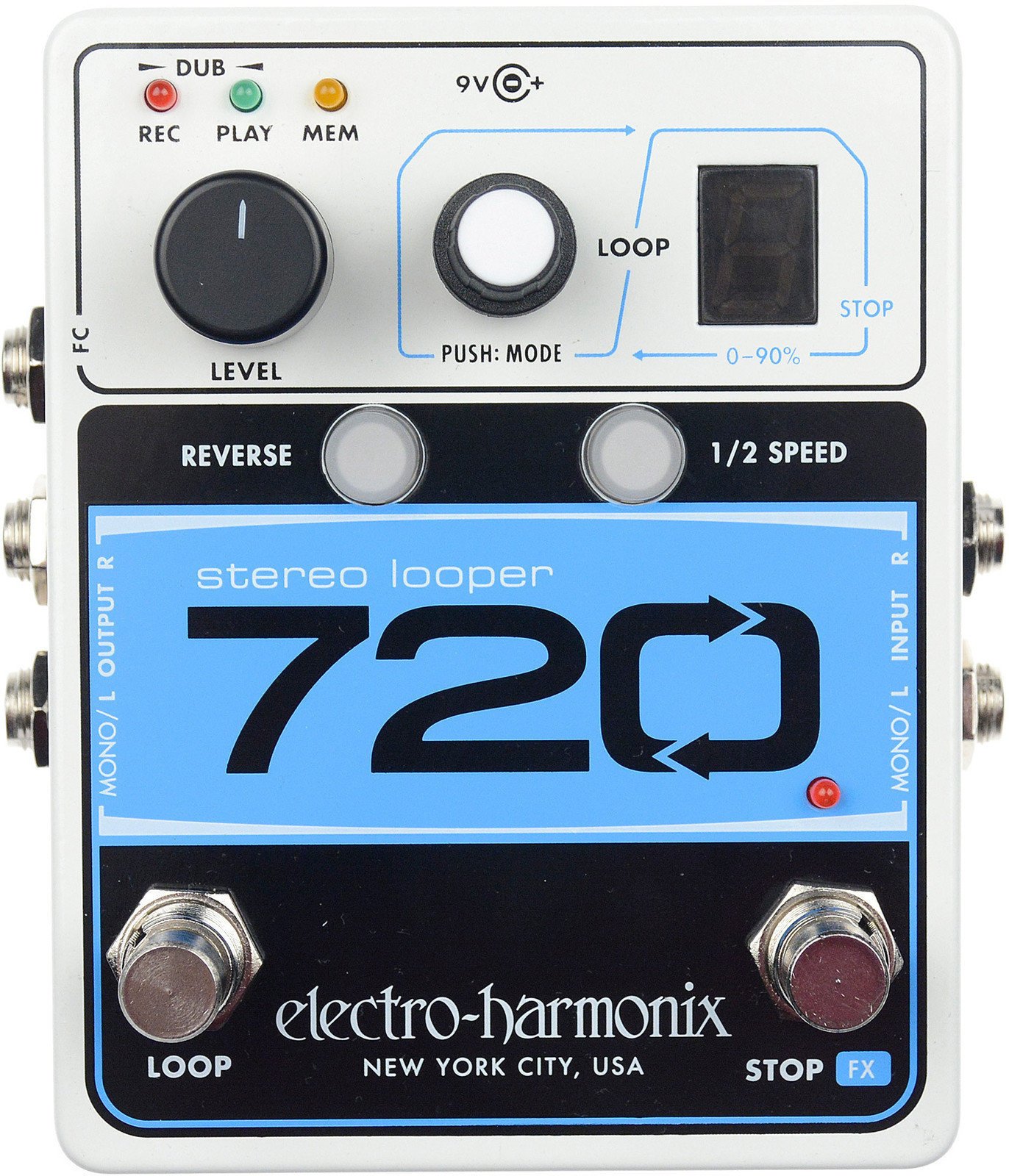 Gitarreneffekt Electro Harmonix 720 Stereo Looper
