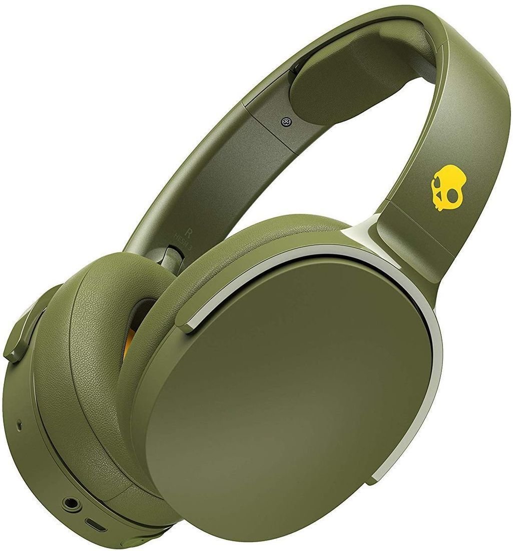 Casque sans fil supra-auriculaire Skullcandy Hesh 3 Moss/Olive/Yellow
